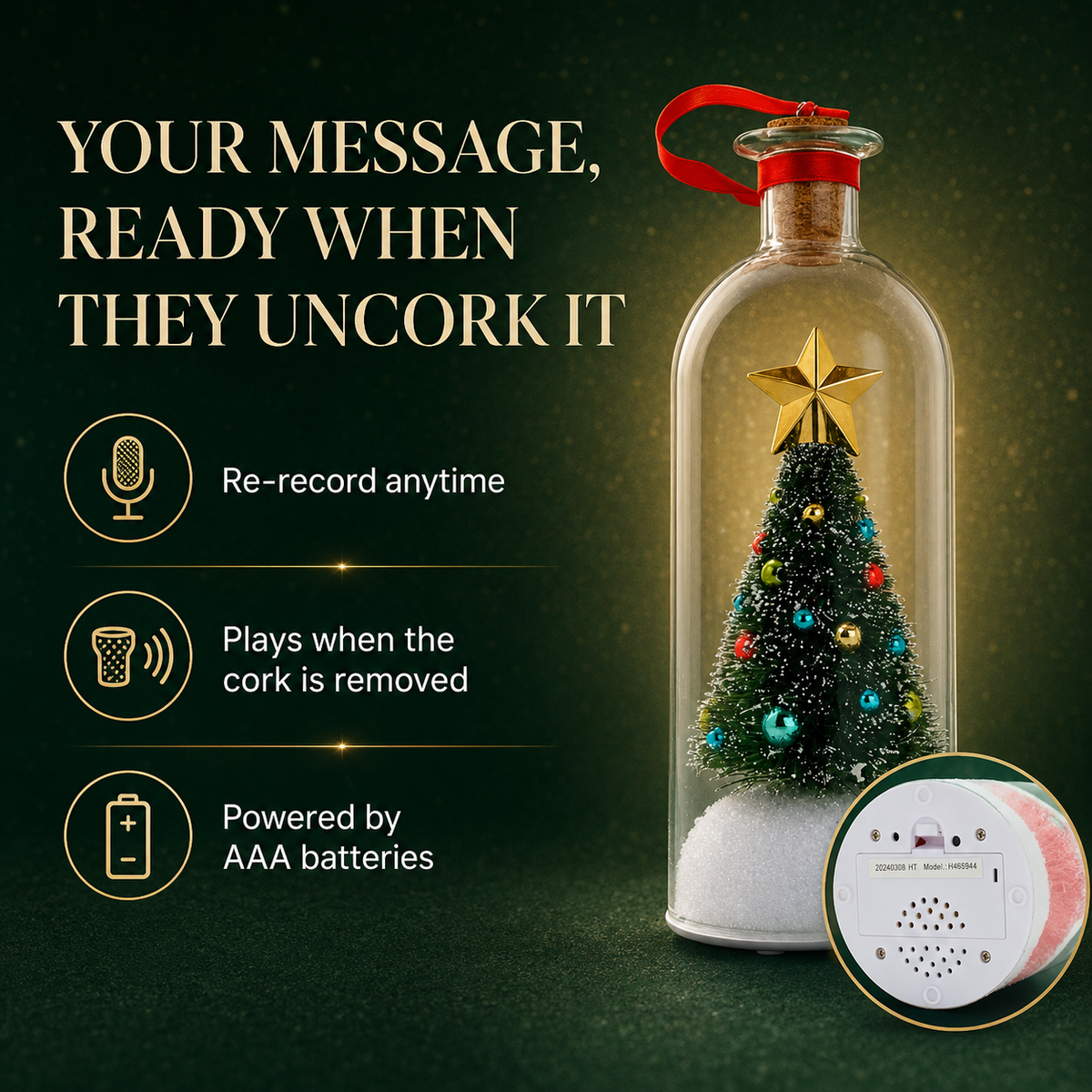 Record-a-Message Christmas Tree 5