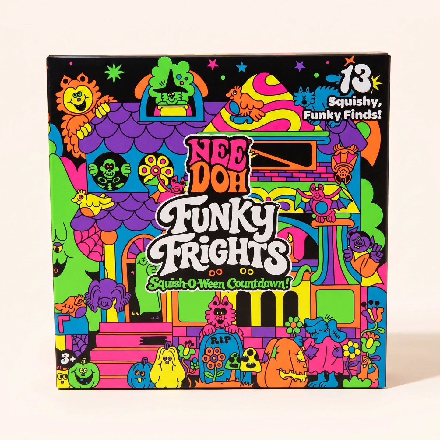 Funky Frights box angled