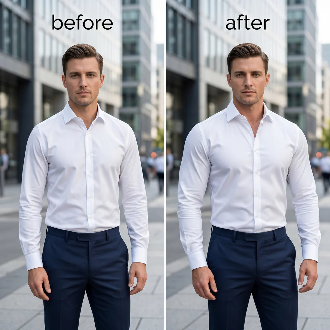 Instantly Look Stronger, More Athletic & More Confident