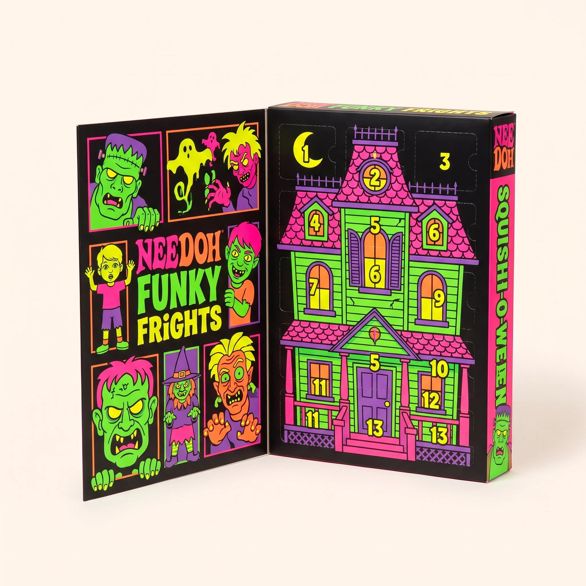 Funky Frights calendar open doors