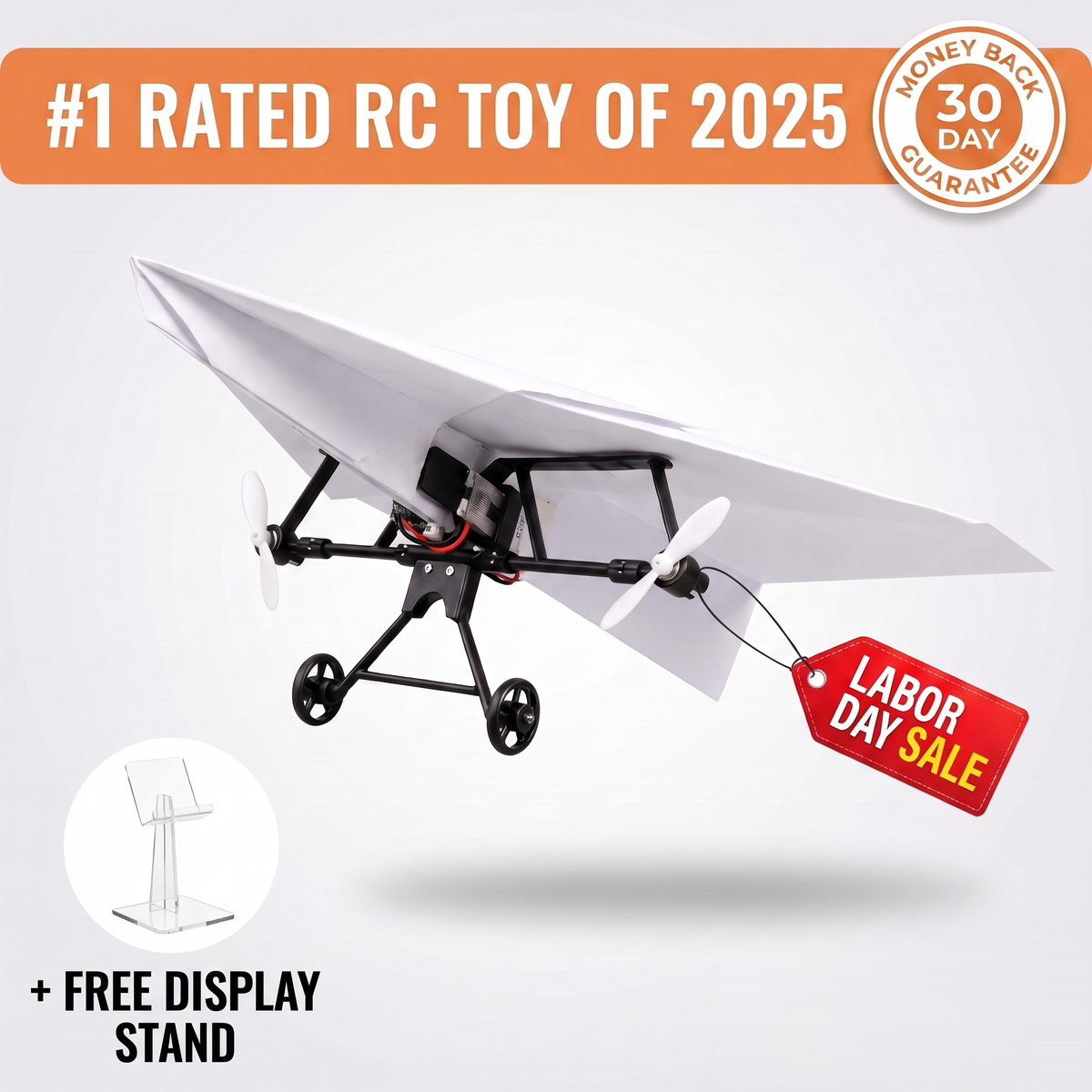 PaperFlight™ RC Paper Airplane Kit 1