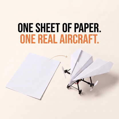 PaperFlight™ RC Paper Airplane Kit 4